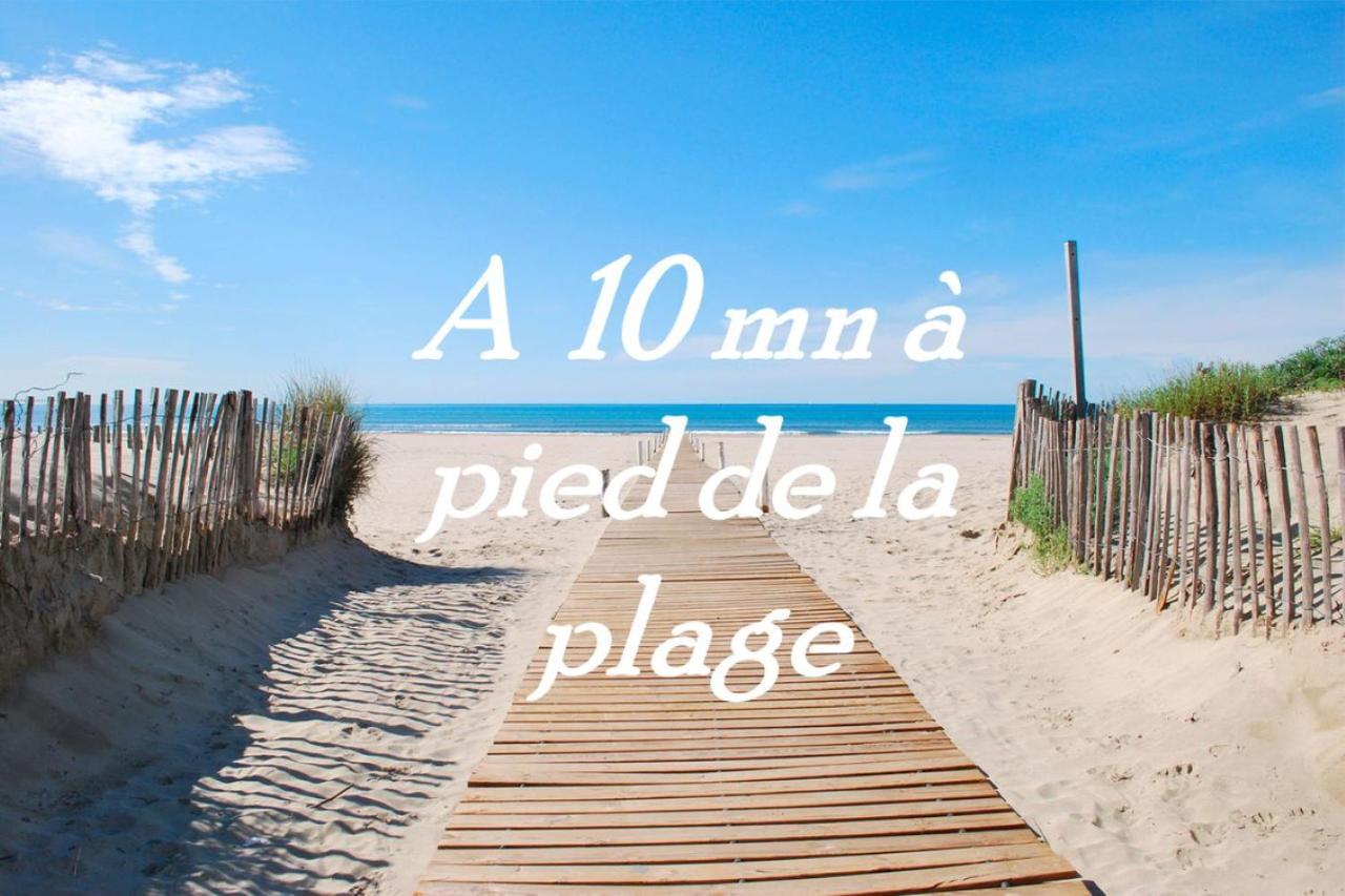 Mes Vacances A La Mer Studio 4 Pers, Parking Prive, Wifi, Linges Fournis, Climatisation La Grande Motte Luaran gambar
