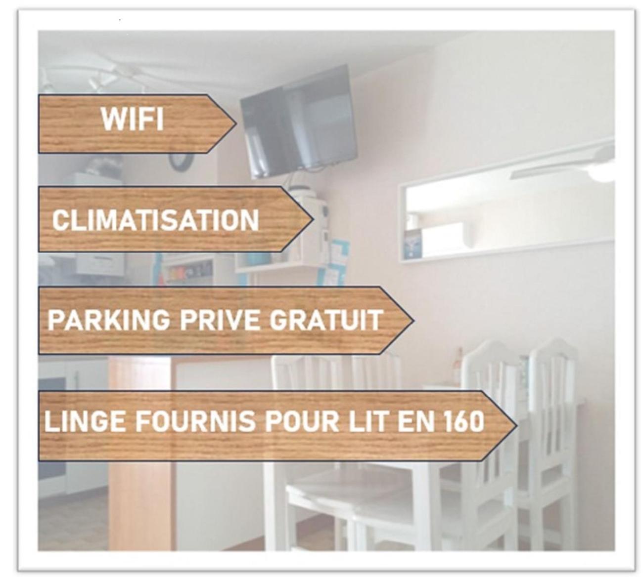 Mes Vacances A La Mer Studio 4 Pers, Parking Prive, Wifi, Linges Fournis, Climatisation La Grande Motte Luaran gambar